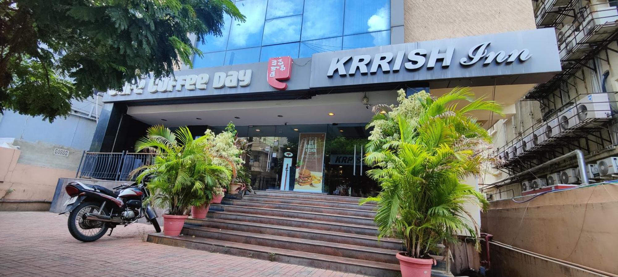 Hotel Krrish Inn - Ameerpet, Haydarabad Dış mekan fotoğraf